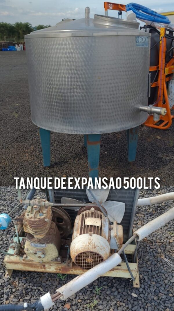 Tanque de expansão 500lts