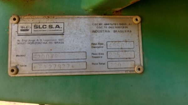 Colhedoura 6200 John Deere com 2 plataformas - Image 2